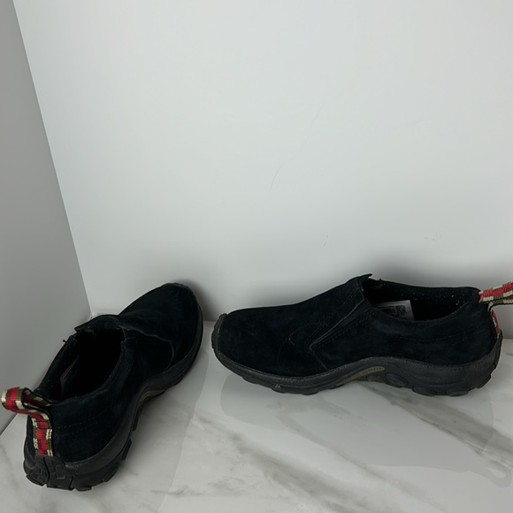 Jungle Moc Merrell Wms sz 7 black suede - Picture 6 of 6